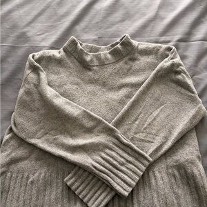 GAP Gray Crew Neck Sweater